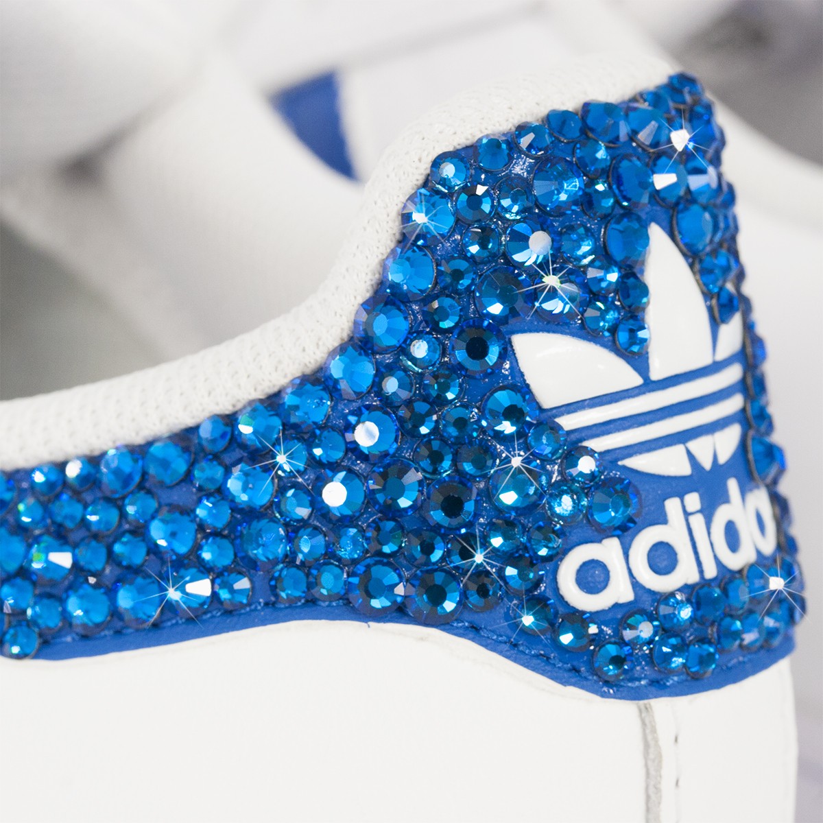 Adidas Super Star Strass 3 Stripes Ray Blue Shop Online